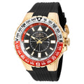 Invicta Mens 19271 Aviator Quartz 3 Hand Black Dial Watch