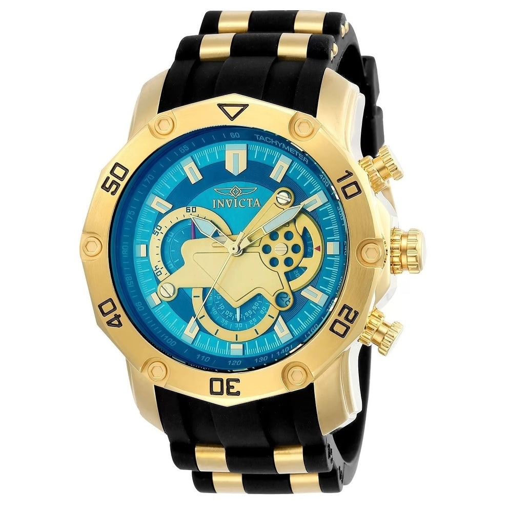 Invicta Mens Pro Diver 23426 Gold Watch