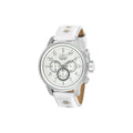 Invicta Mens 24083 S1 Rally Quartz Chronograph White Dial Watch
