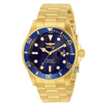 Invicta Mens 33270 Pro Diver Quartz 3 Hand Blue Dial Watch