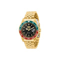 Invicta Mens 36041 Pro Diver Quartz 3 Hand Black Dial Watch