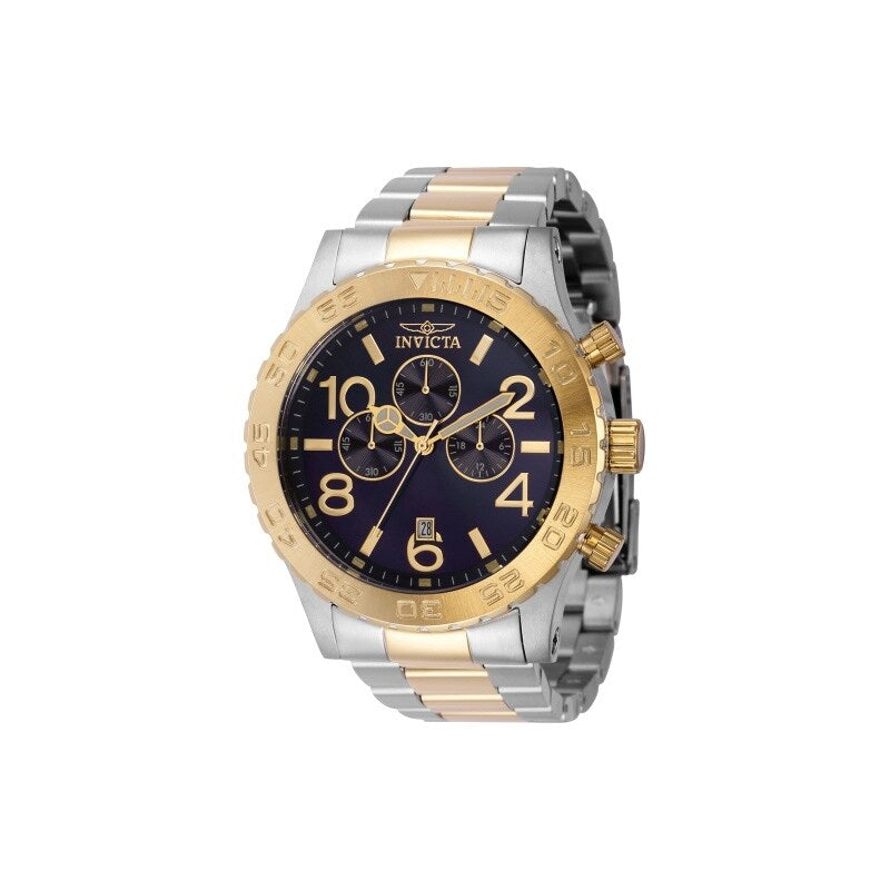 Invicta Mens 40603 Specialty Quartz Chronograph Blue Dial Watch