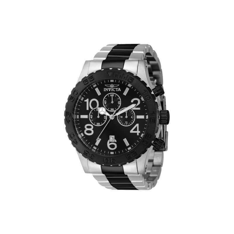 Invicta Mens 40606 Specialty Quartz Chronograph Black Dial Watch