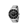 Invicta Mens 46316 Pro Diver Quartz 3 Hand Black Dial Watch