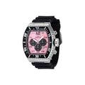 Invicta Mens 47286 Pro Diver Quartz Chronograph Black Pink Dial Watch