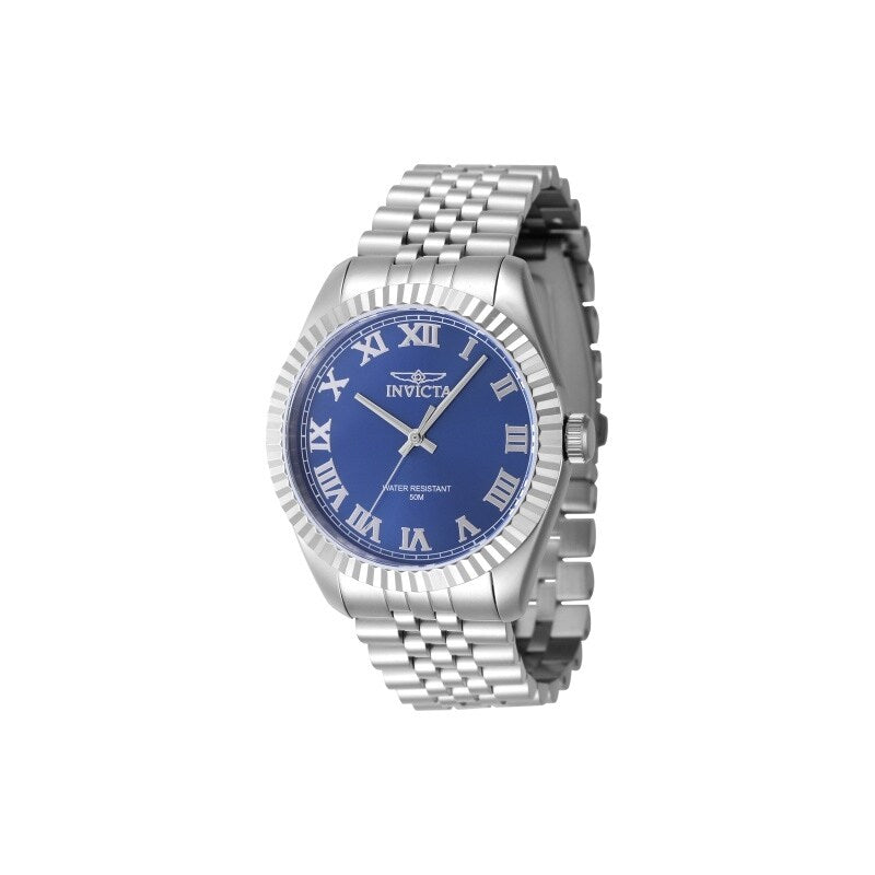 Invicta Mens 47399 Specialty Quartz 3 Hand Blue Dial Watch