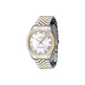 Invicta Mens 47402 Specialty Quartz 3 Hand Silver Dial Watch
