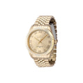 Invicta Mens 47406 Specialty Quartz 3 Hand Gold Dial Watch