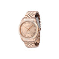 Invicta Mens 47407 Specialty Quartz 3 Hand Rose Gold Dial Watch Rose Gold