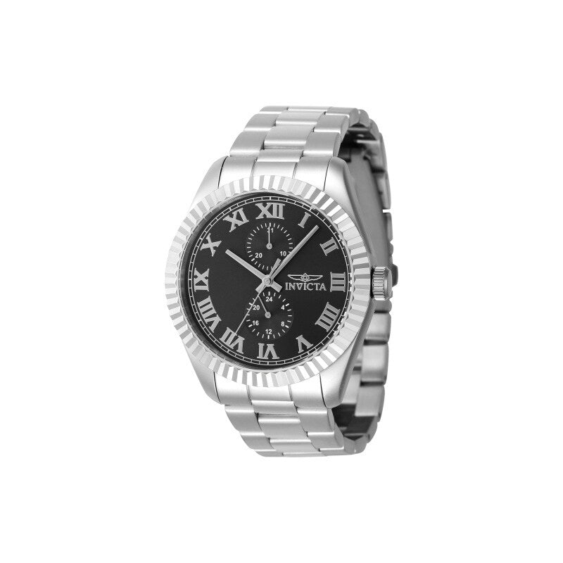 Invicta Mens 47420 Specialty Quartz Multifunction Black Dial Watch