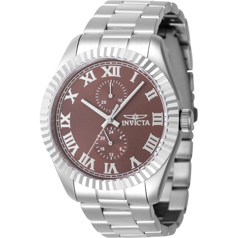 Invicta Mens 47424 Specialty Quartz Multifunction Copper Dial Watch