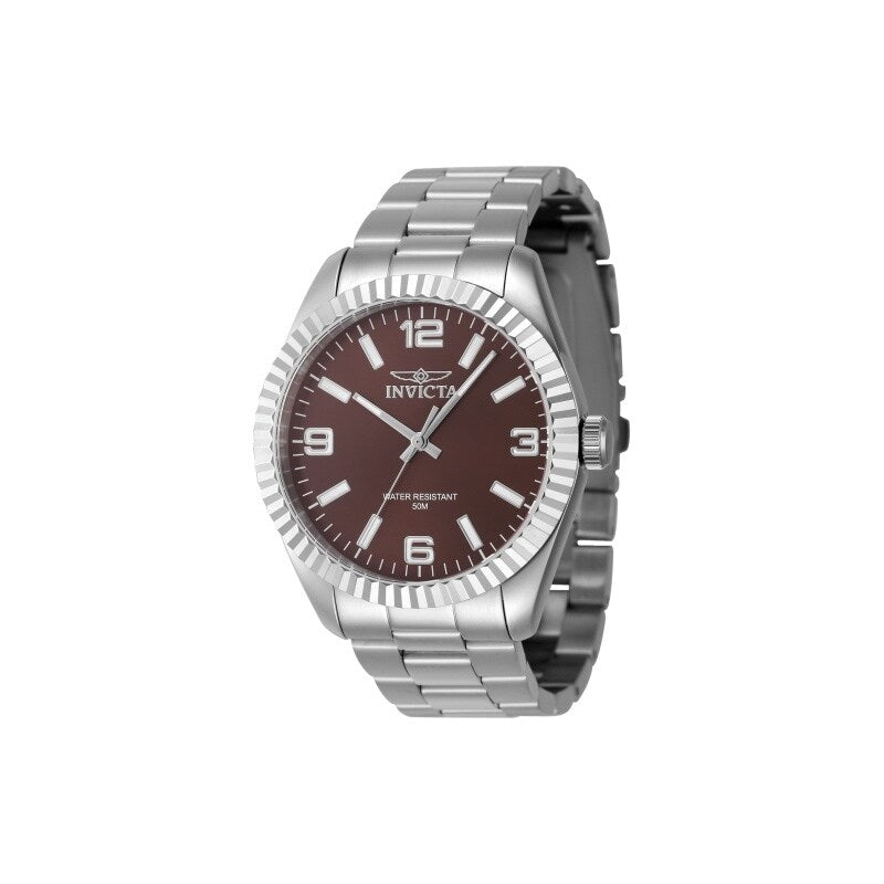 Invicta Mens 47452 Specialty Quartz 3 Hand Copper Dial Watch