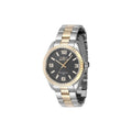 Invicta Mens 47468 Specialty Quartz 3 Hand Green Gold Black Dial Watch