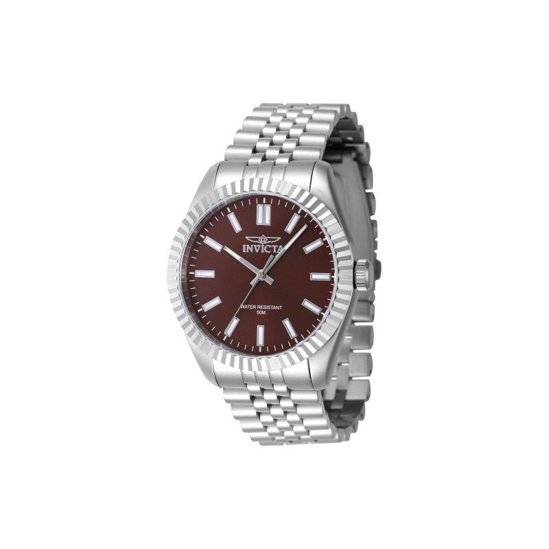 Invicta Mens 47482 Specialty Quartz 3 Hand Copper Dial Watch