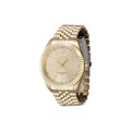 Invicta Mens 47491 Specialty Quartz 3 Hand Gold Dial Watch