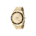 Invicta Mens 47577 Pro Diver Quartz Chronograph Gold Dial Watch