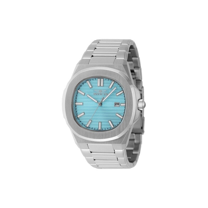 Invicta Mens 48322 Speedway Quartz 3 Hand Light Blue Dial Watch Teal