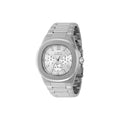 Invicta Mens 48324 Speedway Quartz 3 Hand Silver Dial Watch