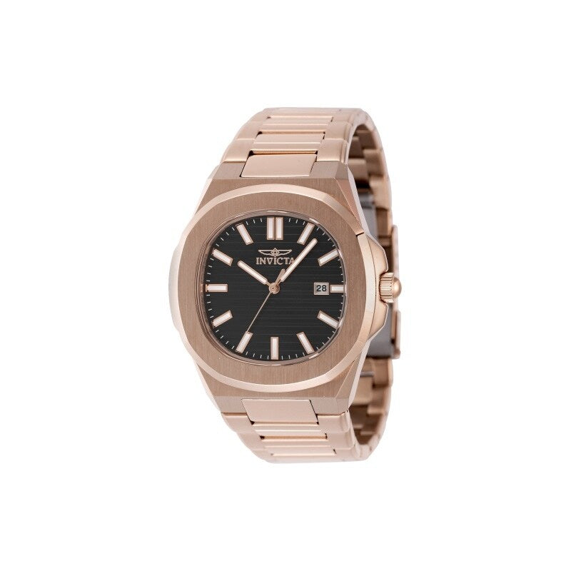 Invicta Mens 48519 Speedway Quartz 3 Hand Brown Dial Watch
