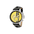 Invicta Mens 48616 S1 Rally Quartz Vd54 Yellow Black Dial Watch Yellow Black