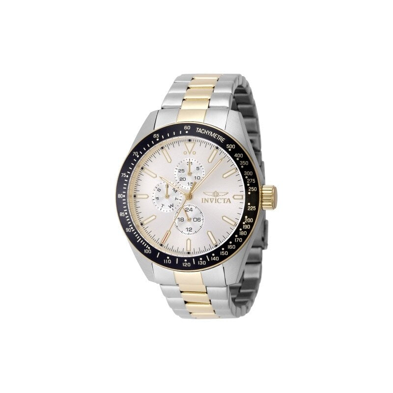 Invicta Mens 48861 Aviator Quartz Vh67 Silver Dial Watch