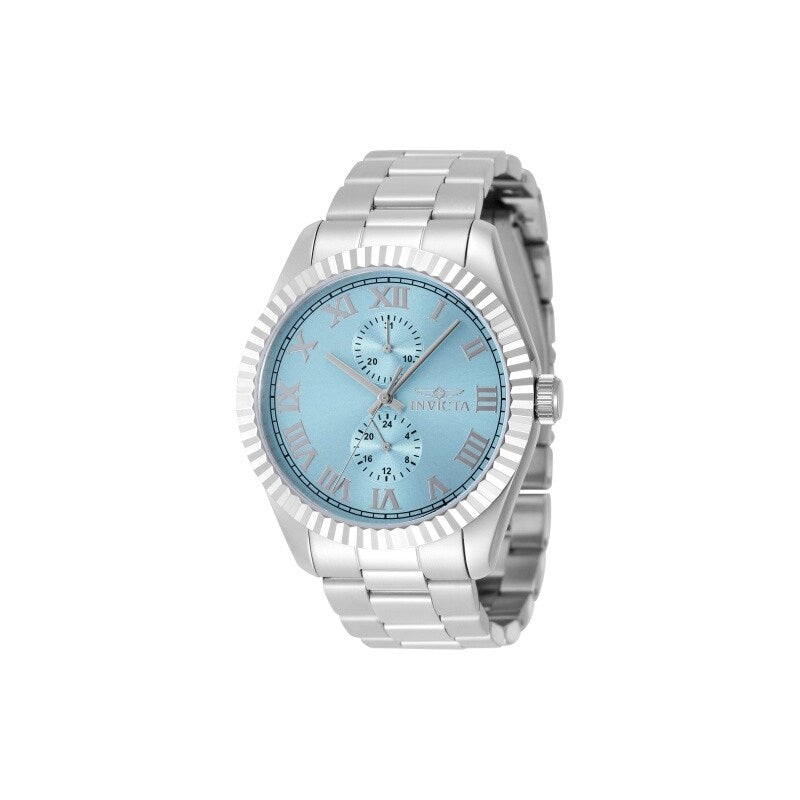 Invicta Mens 48903 Specialty Quartz Multifunction Light Blue Dial Watch