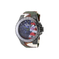 Invicta Mens 48956 Aviator Quartz 3 Hand Red White Blue Dial Watch Multi