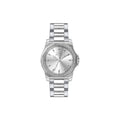 Invicta Mens 49104 Speedway Quartz 3 Hand Silver Dial Watch