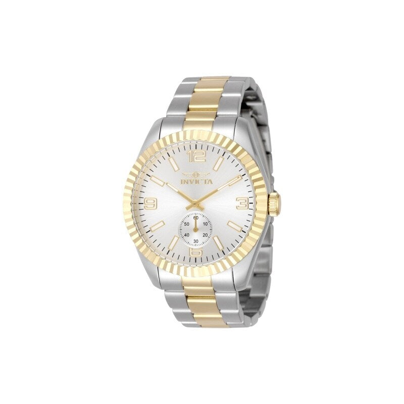 Invicta Mens 49385 Specialty Quartz Multifunction Silver Dial Watch