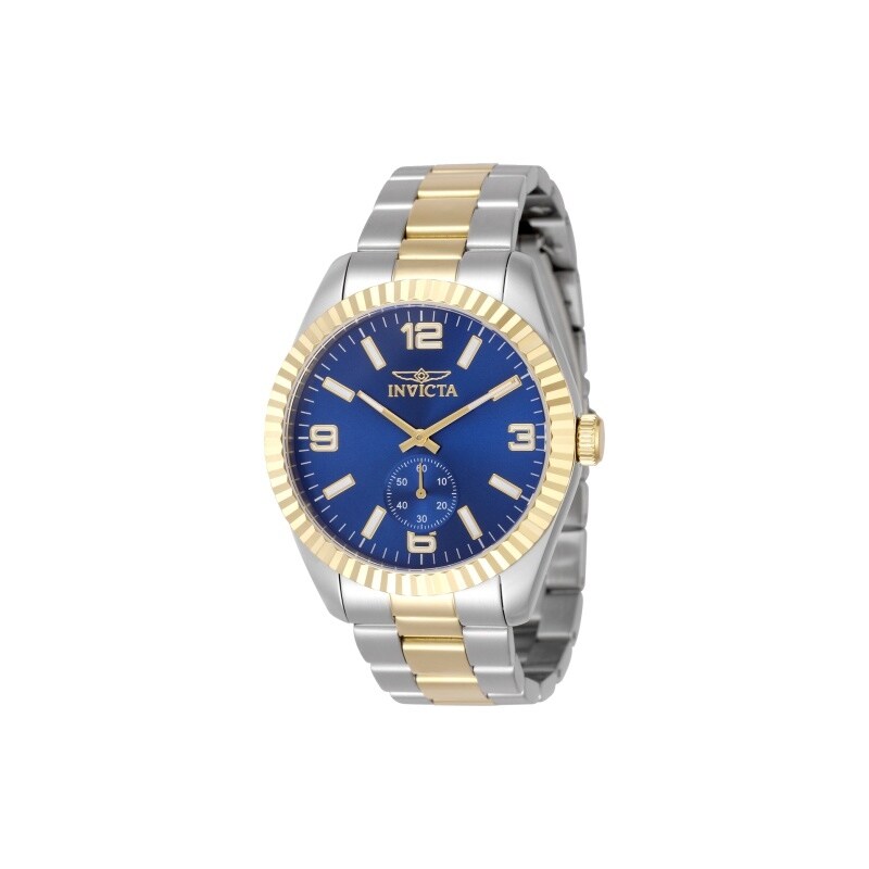 Invicta Mens 49387 Specialty Quartz Multifunction Blue Dial Watch
