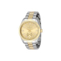 Invicta Mens 49388 Specialty Quartz Multifunction Gold Dial Watch