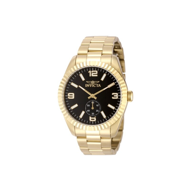 Invicta Mens 49389 Specialty Quartz Multifunction Black Dial Watch