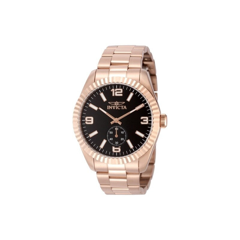 Invicta Mens 49392 Specialty Quartz Multifunction Black Dial Watch