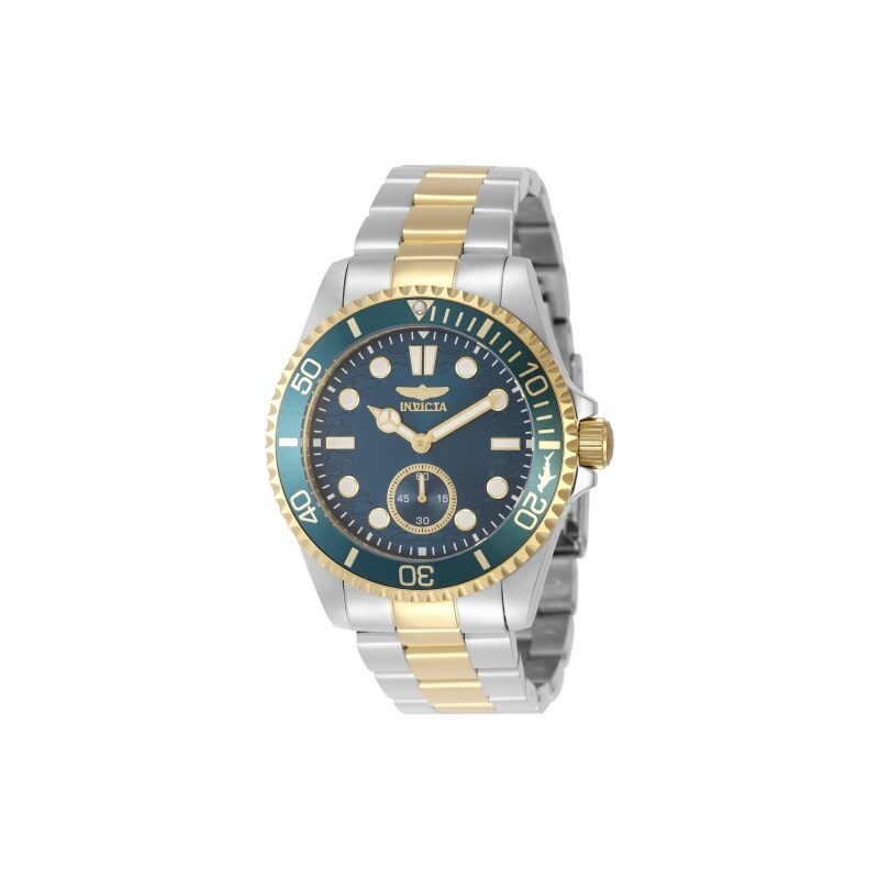 Invicta Mens 49424 Pro Diver Quartz Vd78 Blue Dial Watch