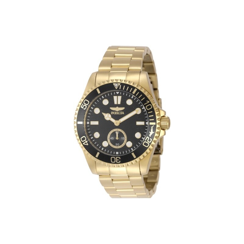 Invicta Mens 49429 Pro Diver Quartz Vd78 Black Dial Watch
