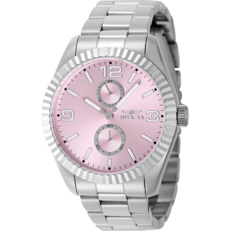 Invicta Mens 49527 Specialty Quartz Vd77 Pink Dial Watch
