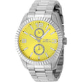 Invicta Mens 49528 Specialty Quartz Vd77 Yellow Dial Watch