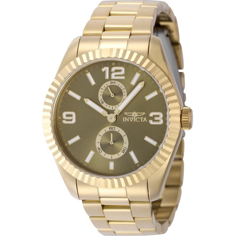 Invicta Mens 49530 Specialty Quartz Vd77 Green Dial Watch