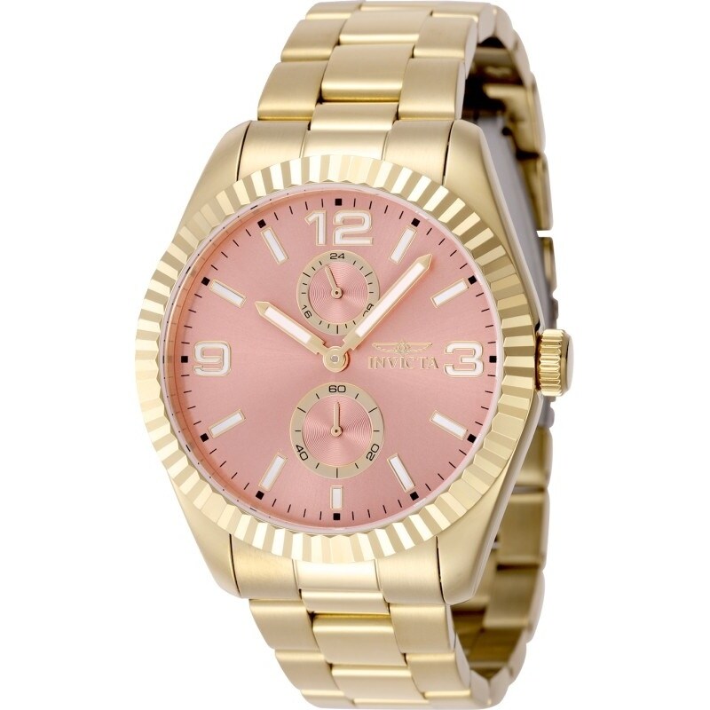 Invicta Mens 49531 Specialty Quartz Vd77 Copper Dial Watch
