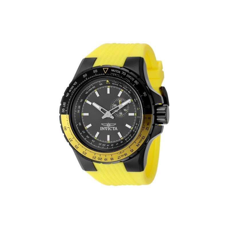 Invicta Mens 49723 Aviator Quartz Vd72 Gunmetal Dial Watch