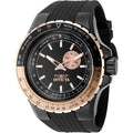 Invicta Mens 49725 Aviator Quartz Vd72 Black Dial Watch