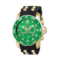 Invicta Mens 6984 Pro Diver Scuba Chronograph Black Polyurethane Watch