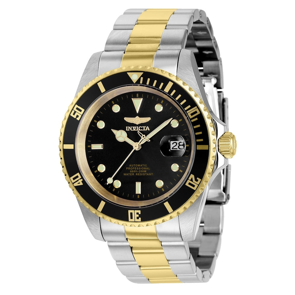 Invicta Mens 8927Obxl Pro Diver Automatic 3 Hand Black Dial Watch