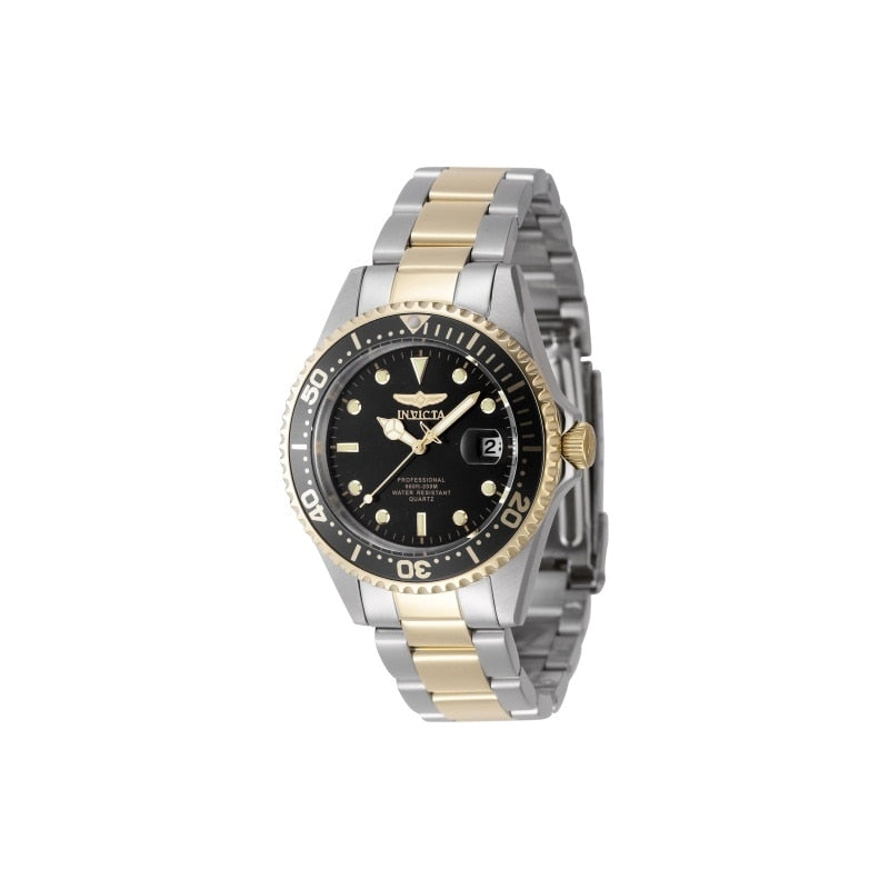 Invicta Mens 8934Ob Pro Diver Quartz 3 Hand Black Dial Watch