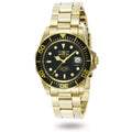 Invicta Mens 9311 Pro Diver Quartz 3 Hand Black Dial Watch