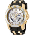 Invicta Mens 6985 Pro Diver Scuba Chronograph Black Polyurethane Watch