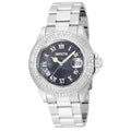 Invicta Womens 21711 Angel Quartz 3 Hand Black Dial Watch