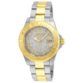Invicta Womens 22709 Angel Gold Tone And Silver Stainless Steel Watch