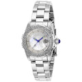 Invicta Womens 28442 Angel Quartz 3 Hand White Dial Watch Mother Of Pearl