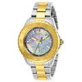 Invicta Womens 29112 Angel Quartz 3 Hand Gunmetal Dial Watch Gun Metal